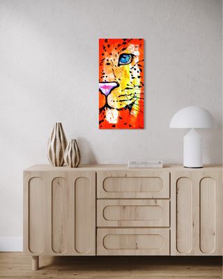 "Lion Portrait – Majestic Wilderness"