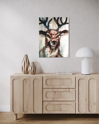 "Portrait of a Deer"