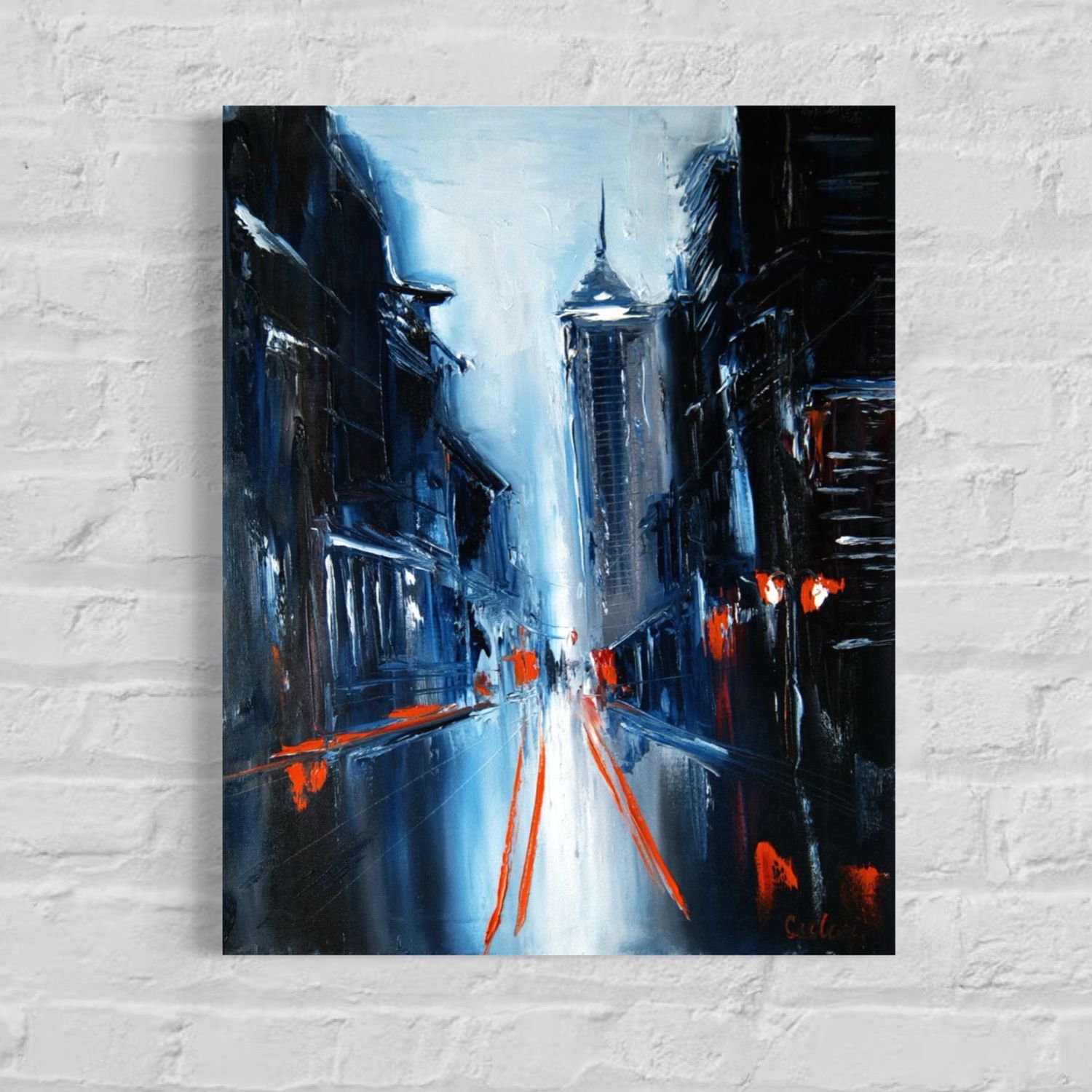 "City Impression No. 1222" "City Impression No. 1222"