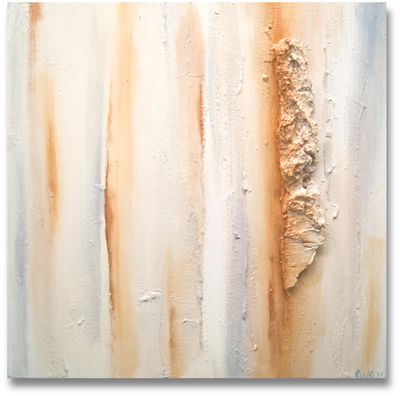 Island of Silence - Abstract Painting 