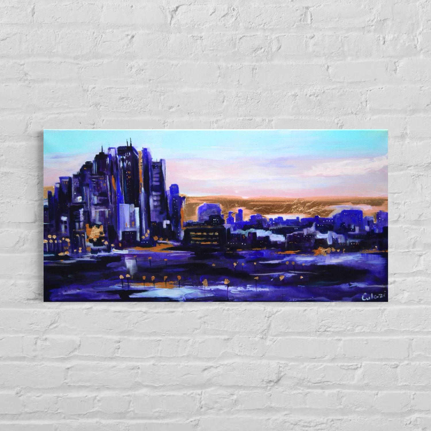 The City at Sunset