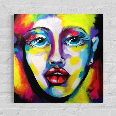 Abstract Female Portrait Abstract Female Portrait