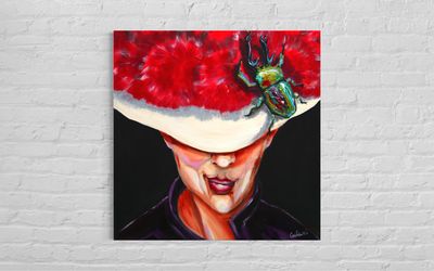 "Black Forest Woman with Beetle" "Black Forest Woman with Beetle"