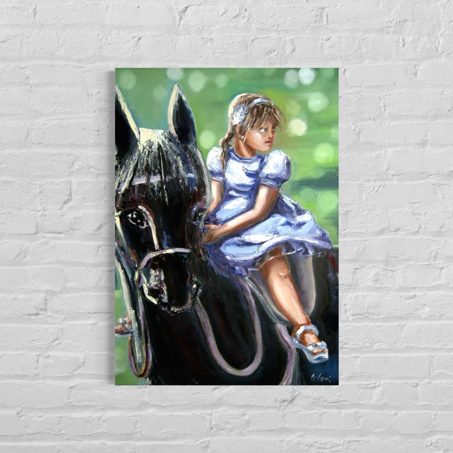 "Girl on the Horse"