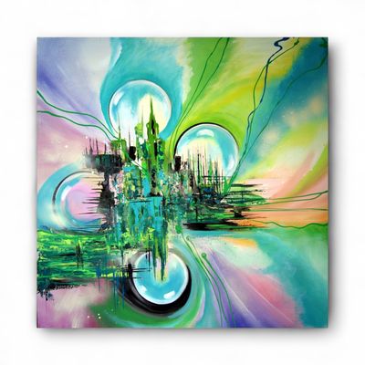 Play of Colors of Imagination - Abstract Art for Unique Home Design Play of Colors of Imagination - Abstract Art for Unique Home Design