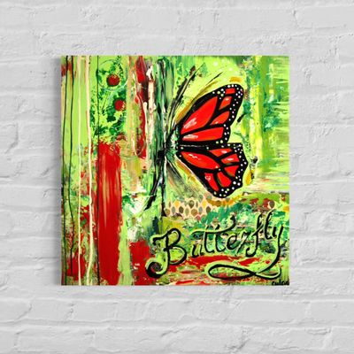 Abstract Butterfly - Hand-Painted Art for Stylish Living Concepts Abstract Butterfly - Hand-Painted Art for Stylish Living Concepts