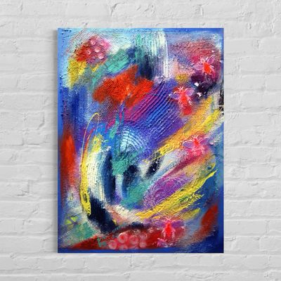 Abstract Vitality - Premium Artworks with Stunning Play of Colors Abstract Vitality - Premium Artworks with Stunning Play of Colors