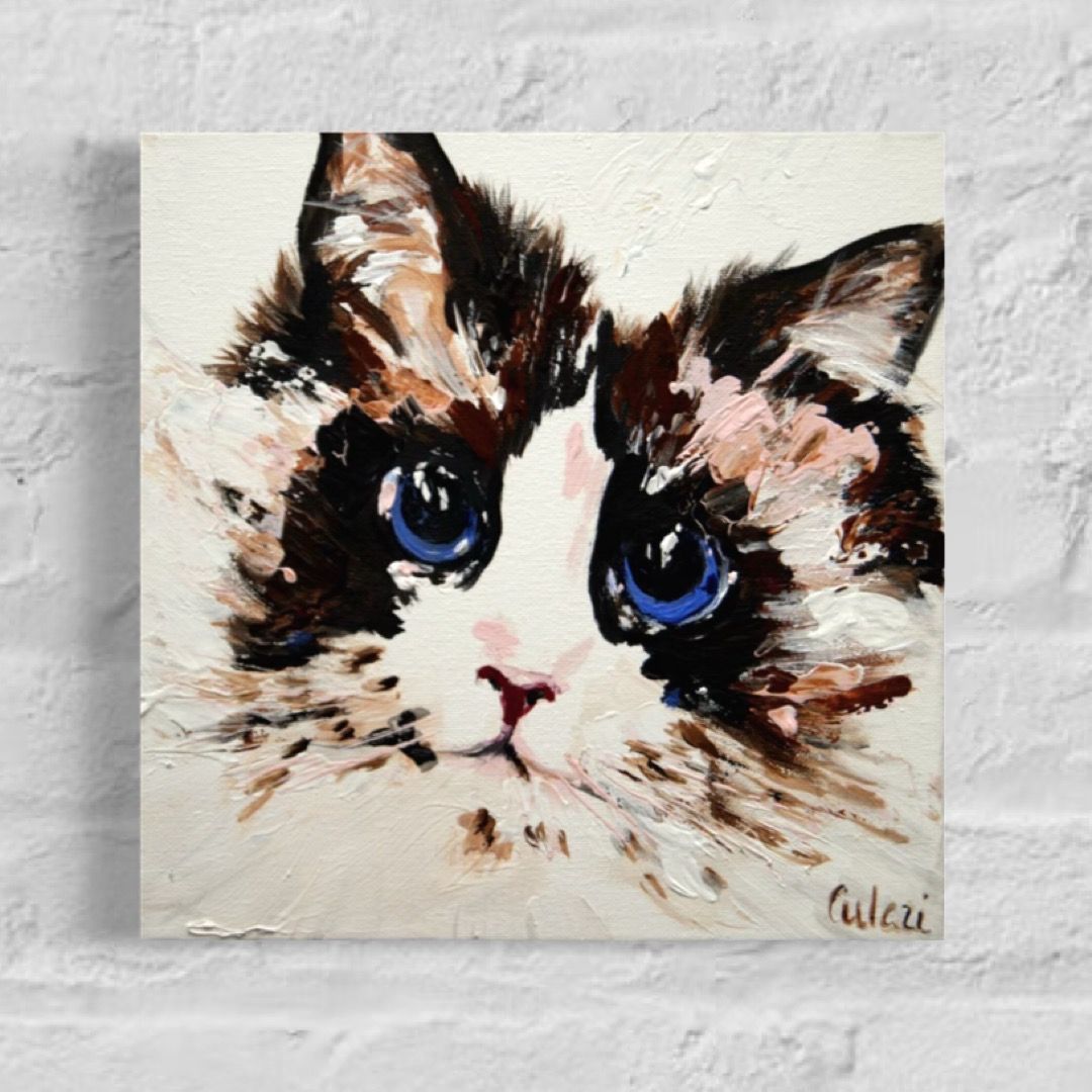 "Cat – Mysterious Abstraction"