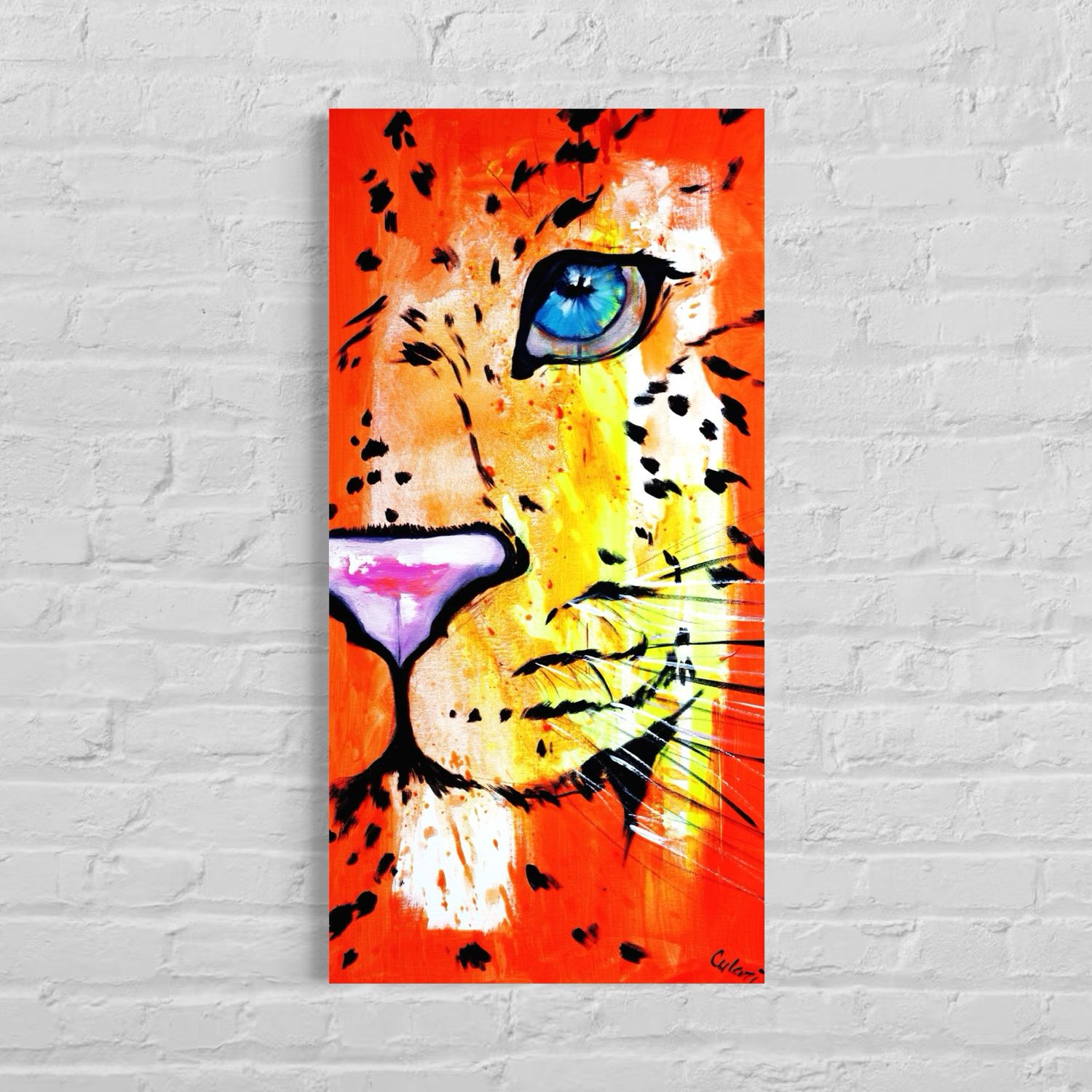 "Lion Portrait – Majestic Wilderness"