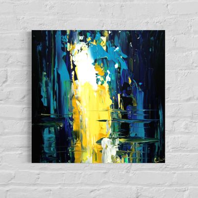 Mysterious Composition - Unique Abstract Paintings for Modern Interiors Mysterious Composition - Unique Abstract Paintings for Modern Interiors