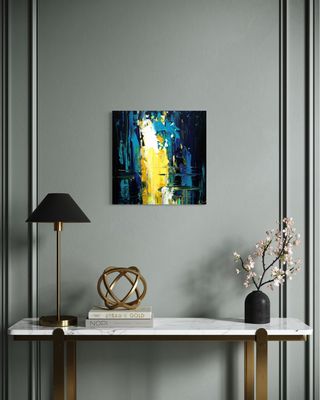 Mysterious Composition - Unique Abstract Paintings for Modern Interiors