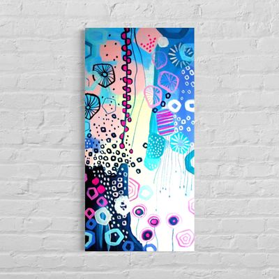 Forms - Abstract Painting with Impressive Color Depth