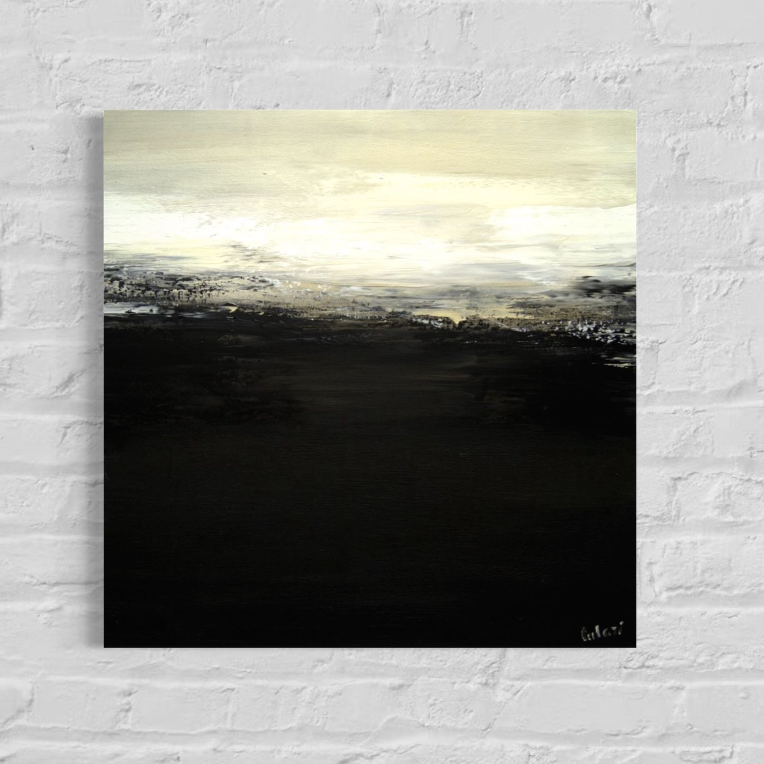 Monochrome Fantasy - Unique Abstract Art for Design Enthusiasts