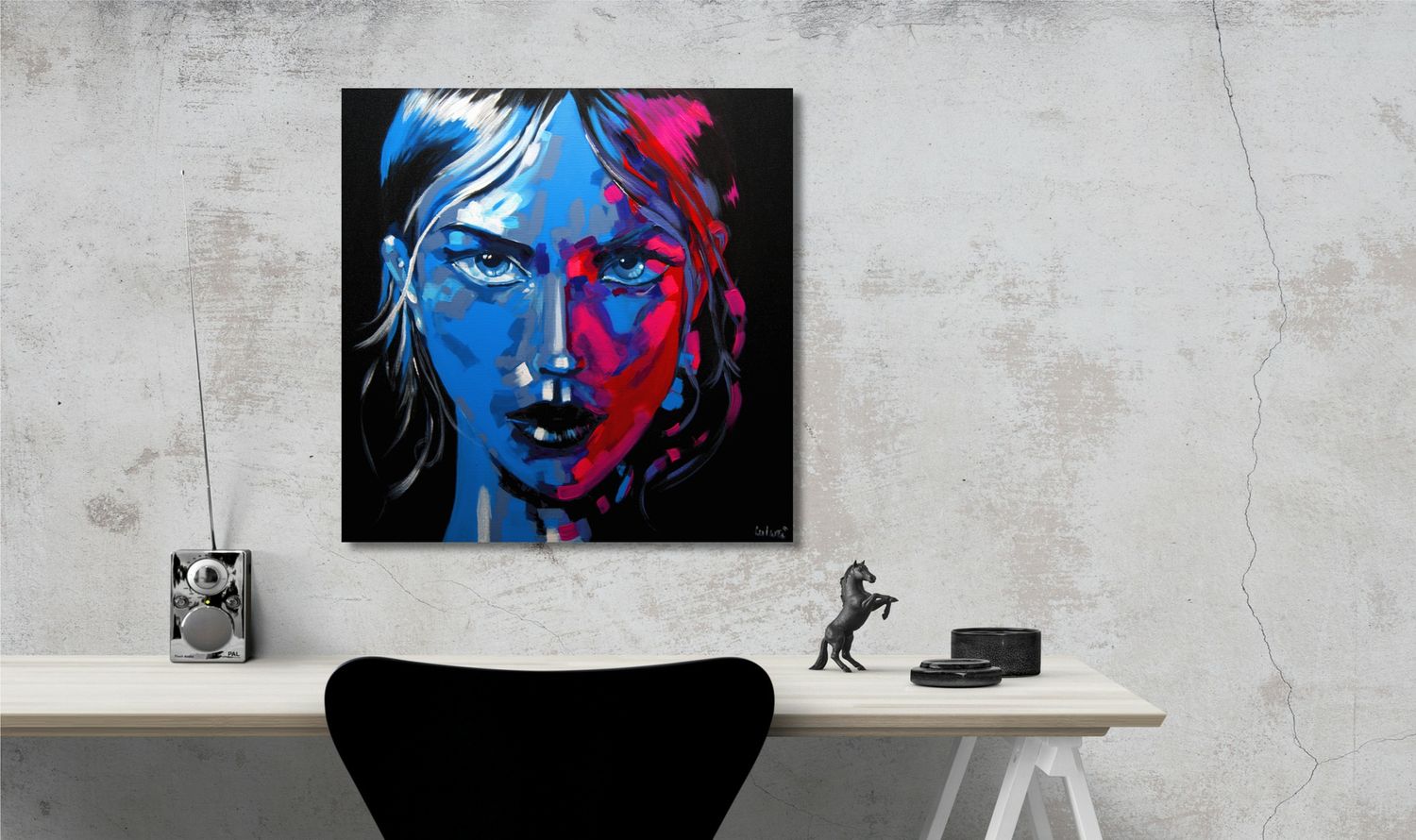 “Personal Art Moment – Portrait on Canvas”