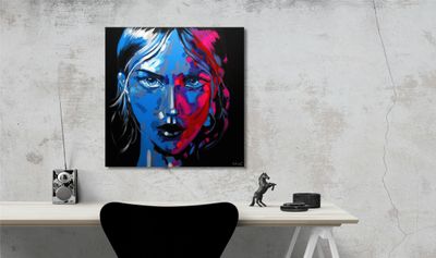 “Personal Art Moment – Portrait on Canvas”