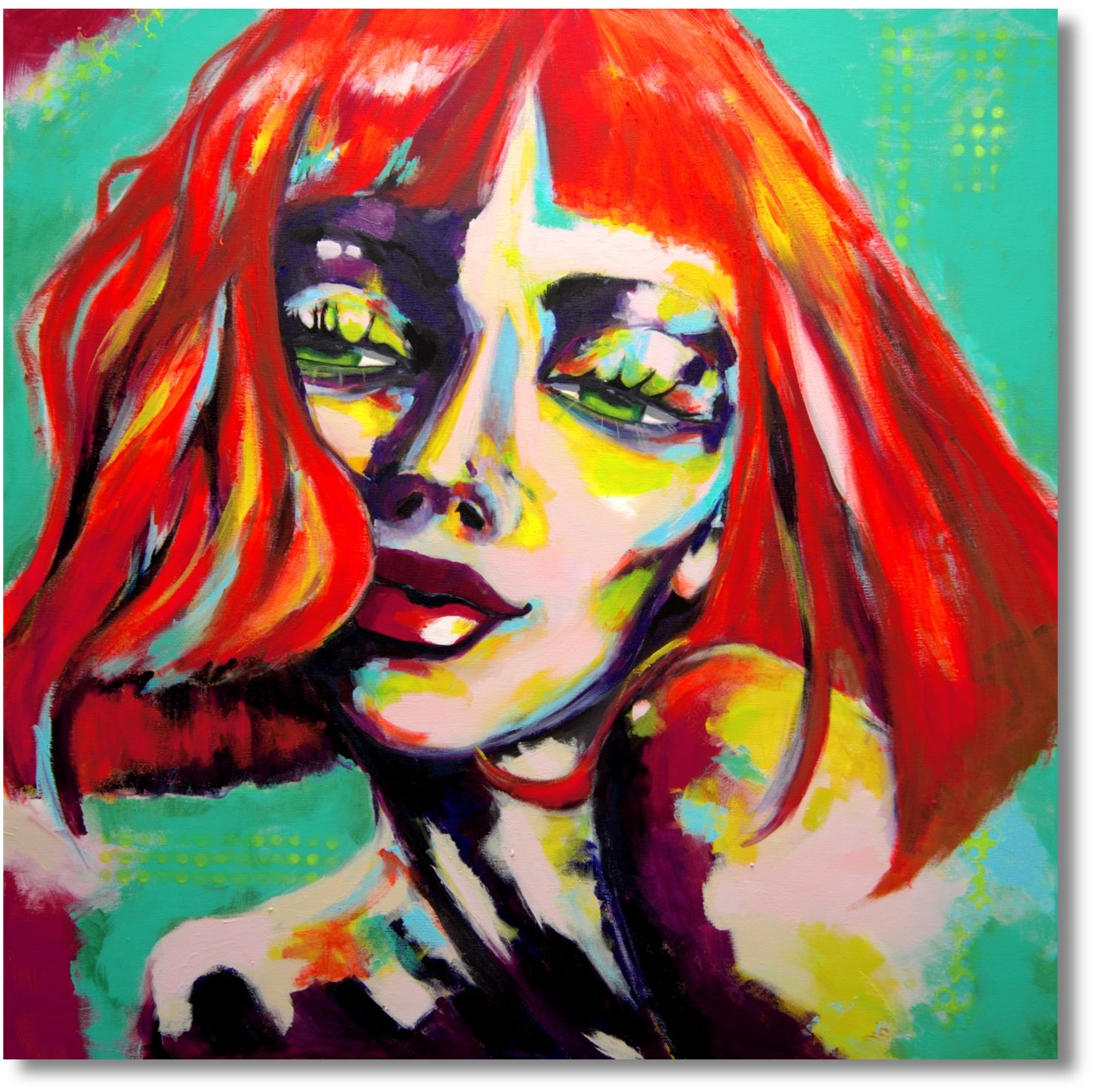 “Personal Art Moment – Portrait on Canvas” “Personal Art Moment – Portrait on Canvas”