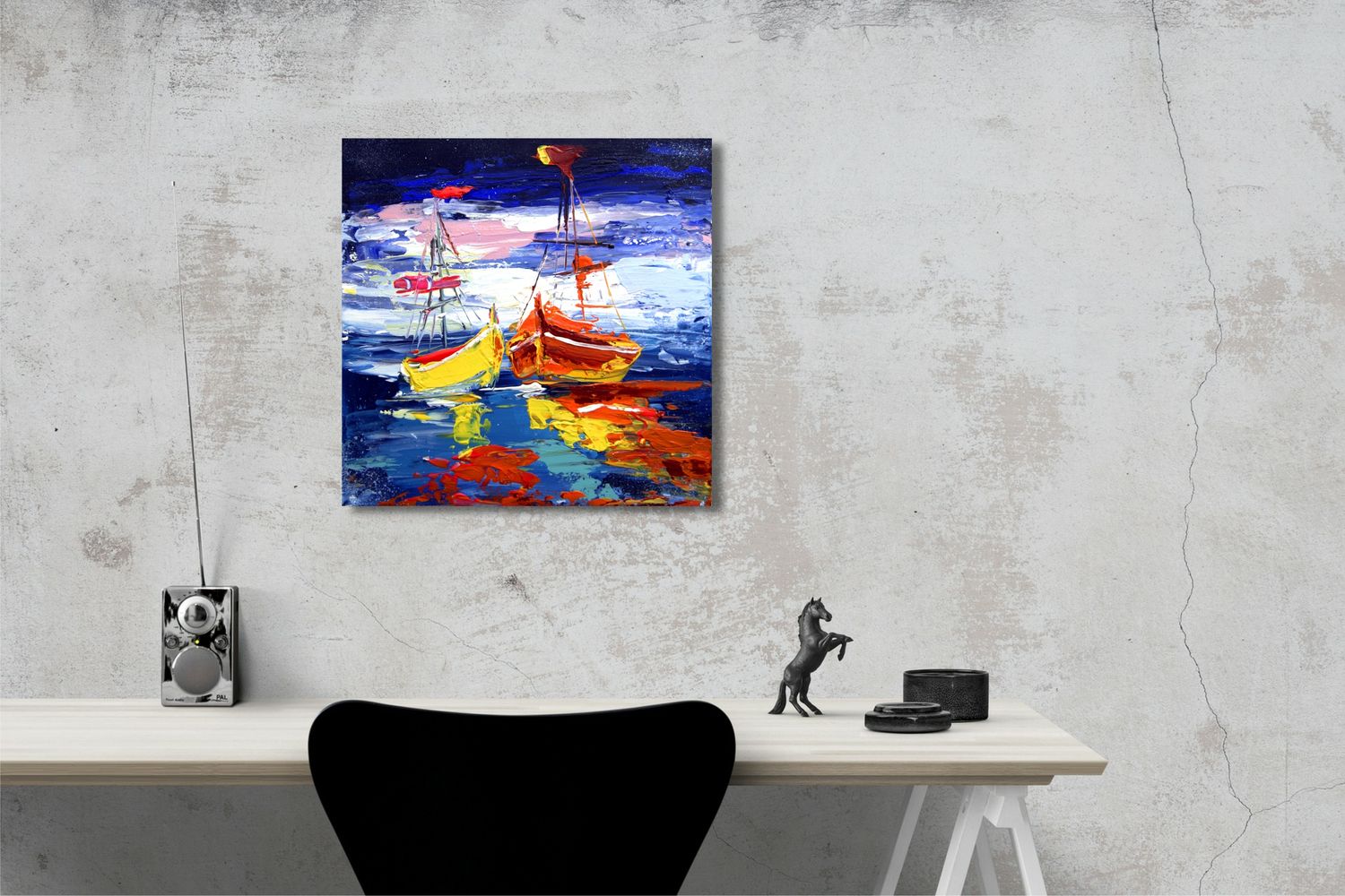 Modern Art on Canvas – Color, Movement &amp; Emotion