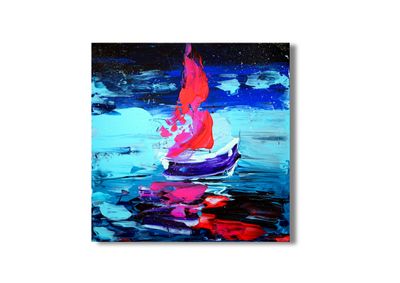 Modern Art on Canvas – Color, Movement & Emotion