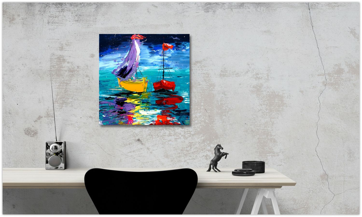 Modern Art on Canvas – Color, Movement &amp; Emotion