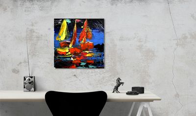 Modern Art on Canvas – Color, Movement &amp; Emotion