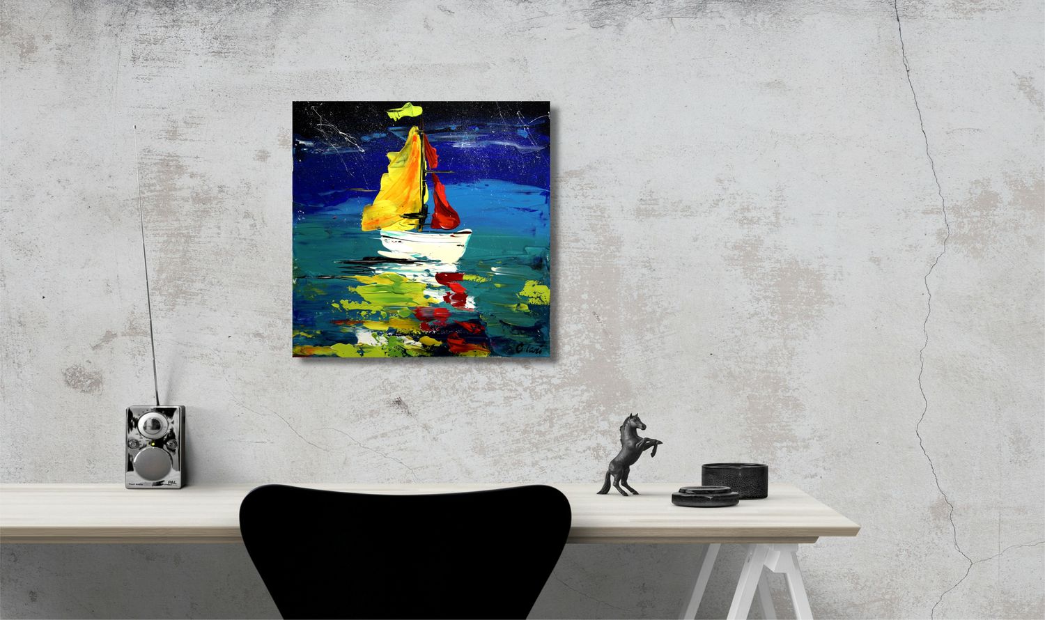 Modern Art on Canvas – Color, Movement &amp; Emotion