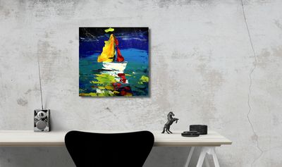 Modern Art on Canvas – Color, Movement &amp; Emotion