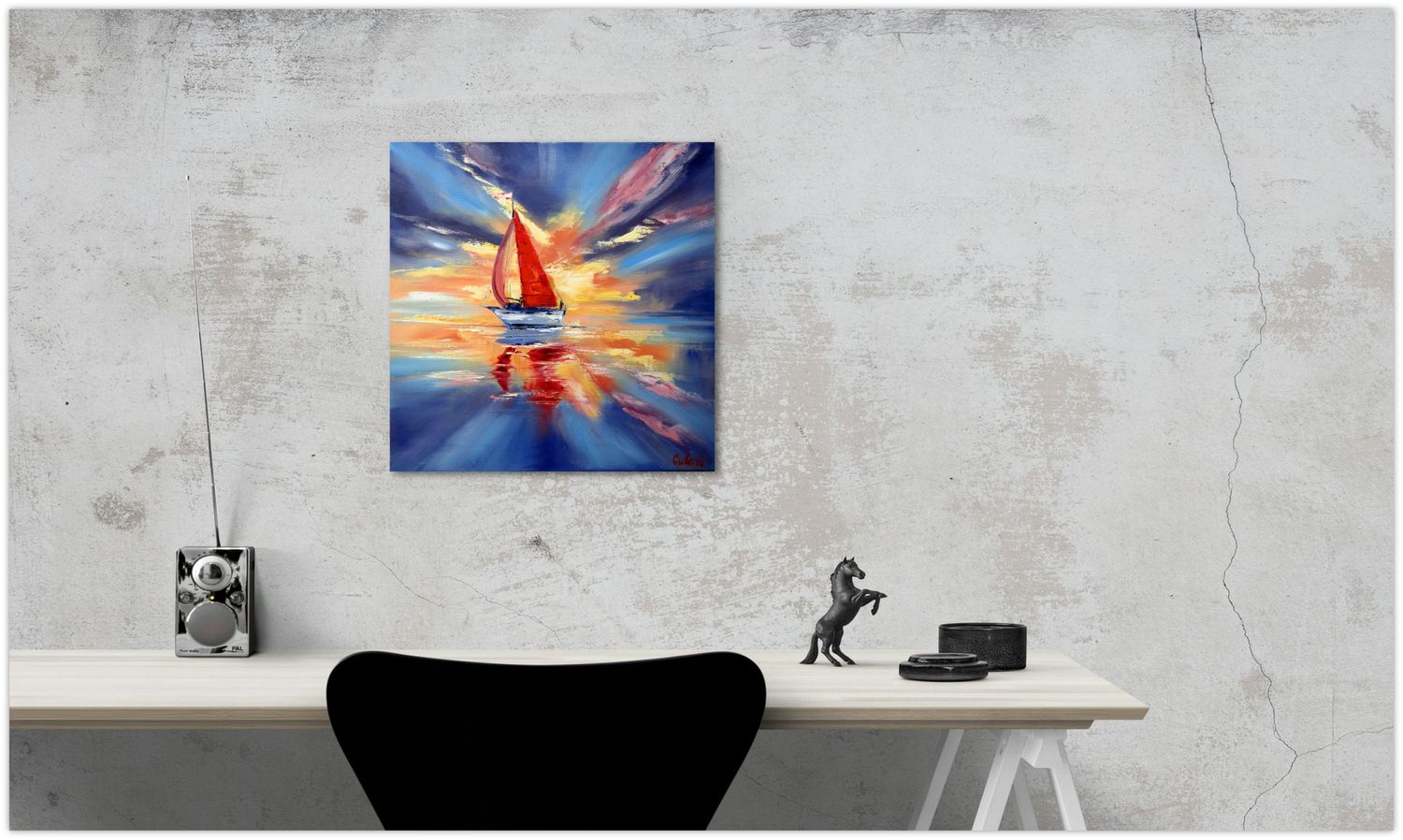 Modern Art on Canvas – Color, Movement &amp; Emotion