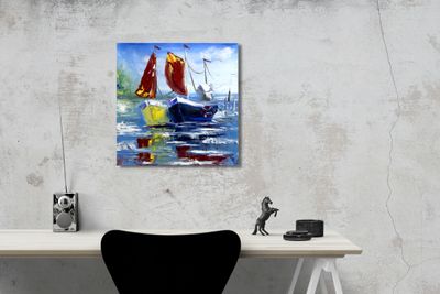 Modern Art on Canvas – Color, Movement &amp; Emotion