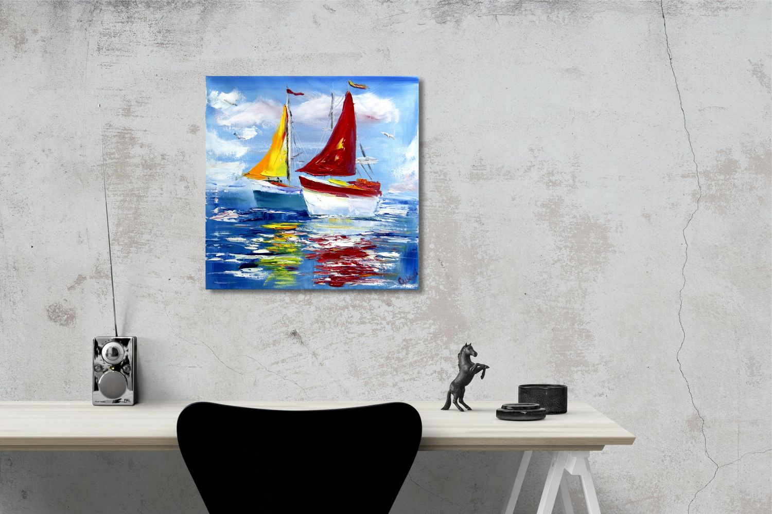 Modern Art on Canvas – Color, Movement &amp; Emotion