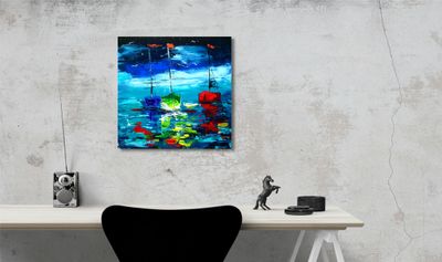 Modern Art on Canvas – Color, Movement &amp; Emotion