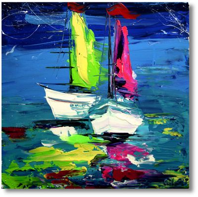 Modern Art on Canvas – Color, Movement &amp; Emotion