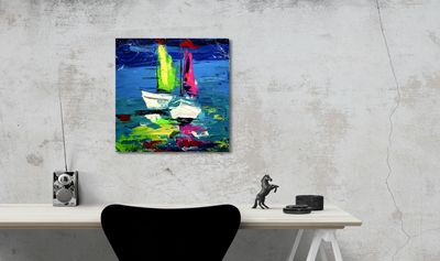 Modern Art on Canvas – Color, Movement &amp; Emotion