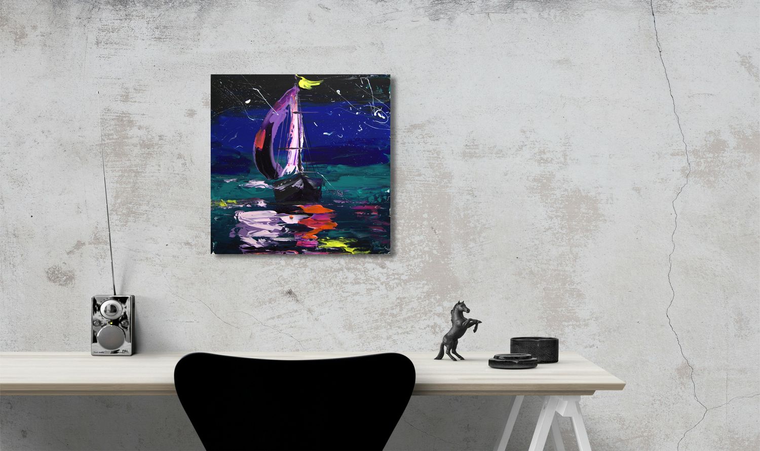 Modern Art on Canvas – Color, Movement &amp; Emotion