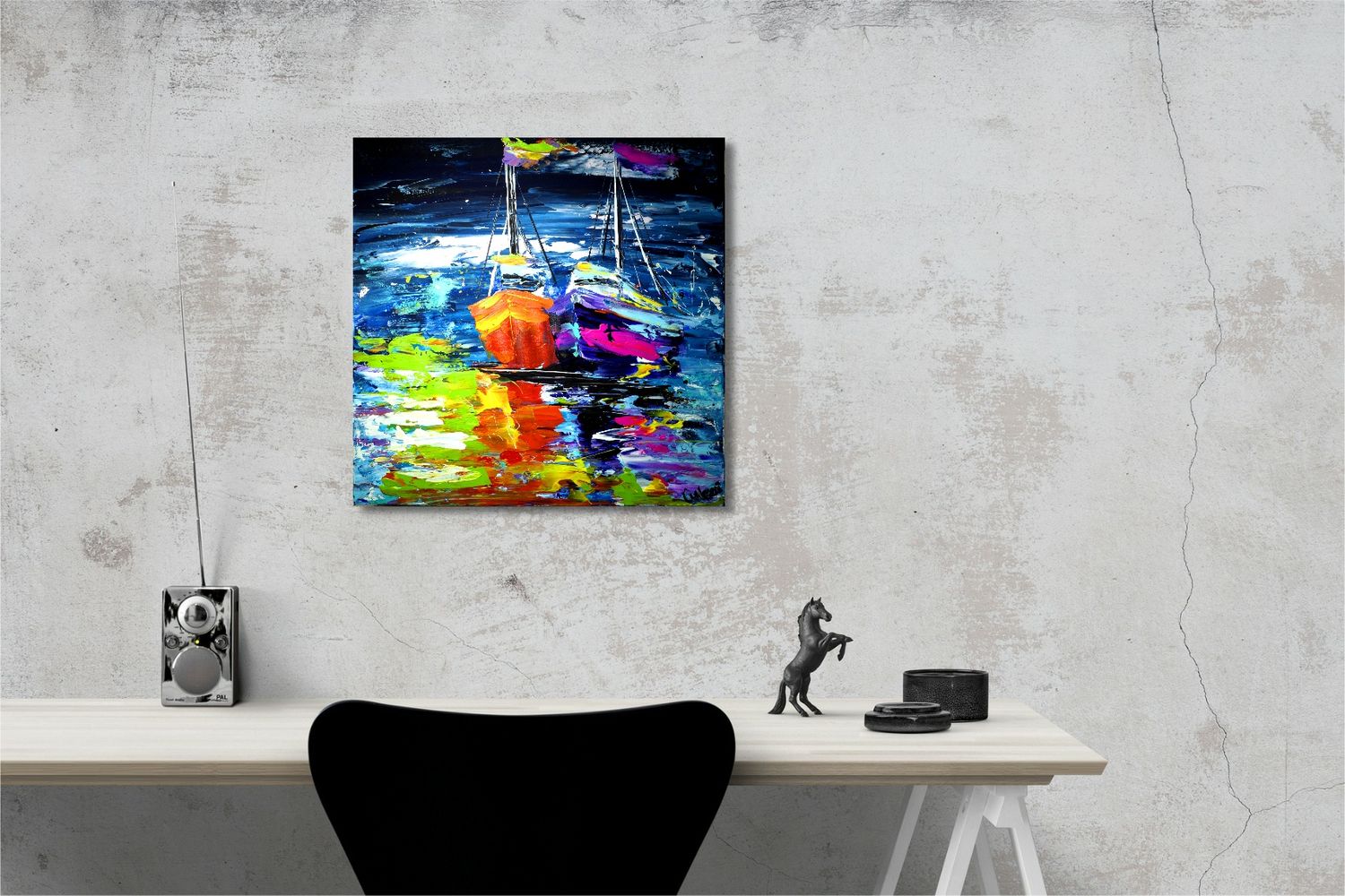 Modern Art on Canvas – Color, Movement &amp; Emotion