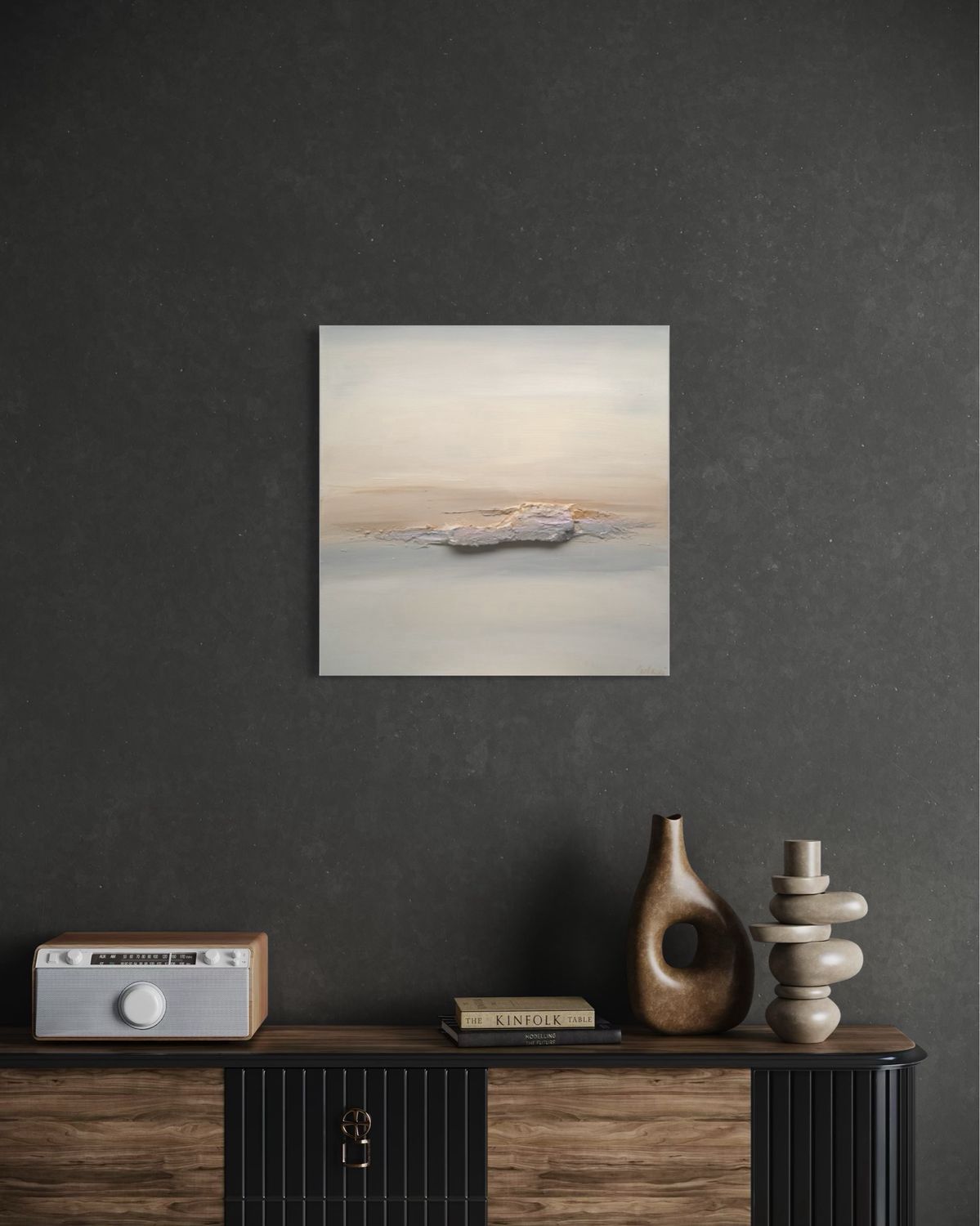 "Silence Over the Horizon" Abstract Art