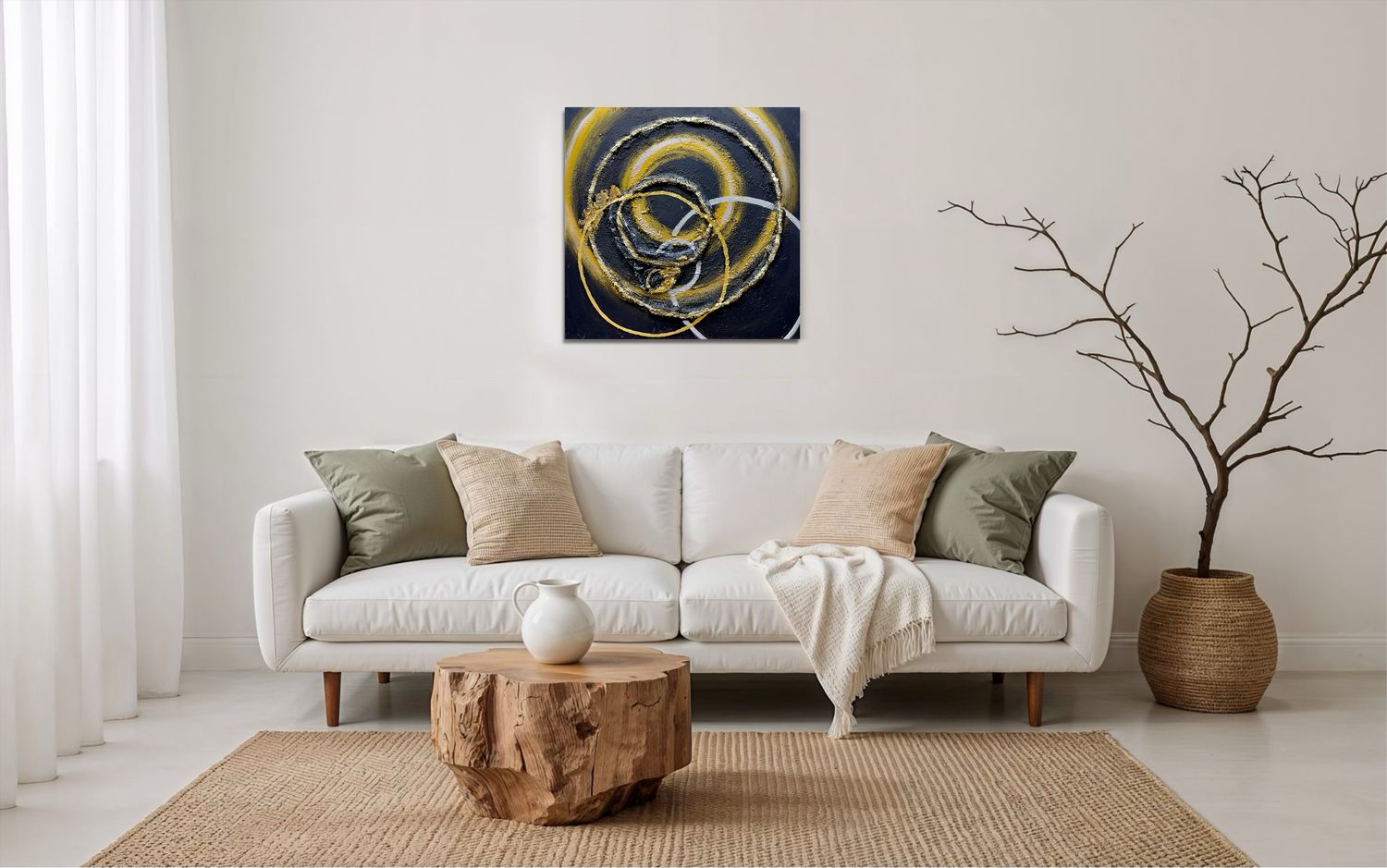 "Golden Spheres: Structure & Depth"
