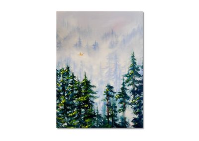 Black Forest in the Mist