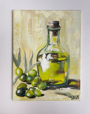 "Sunny Harvest" Modern Acrylic Wall Art