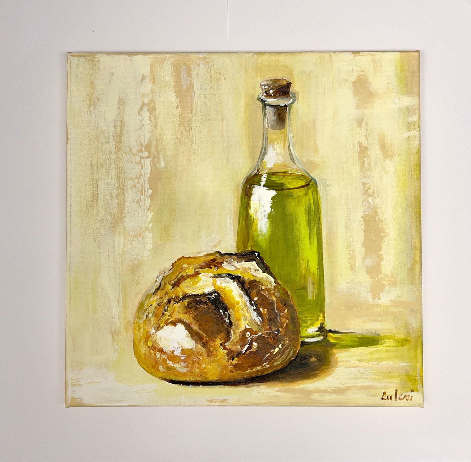 "Mediterranean Breakfast" Modern Acrylic Wall Art