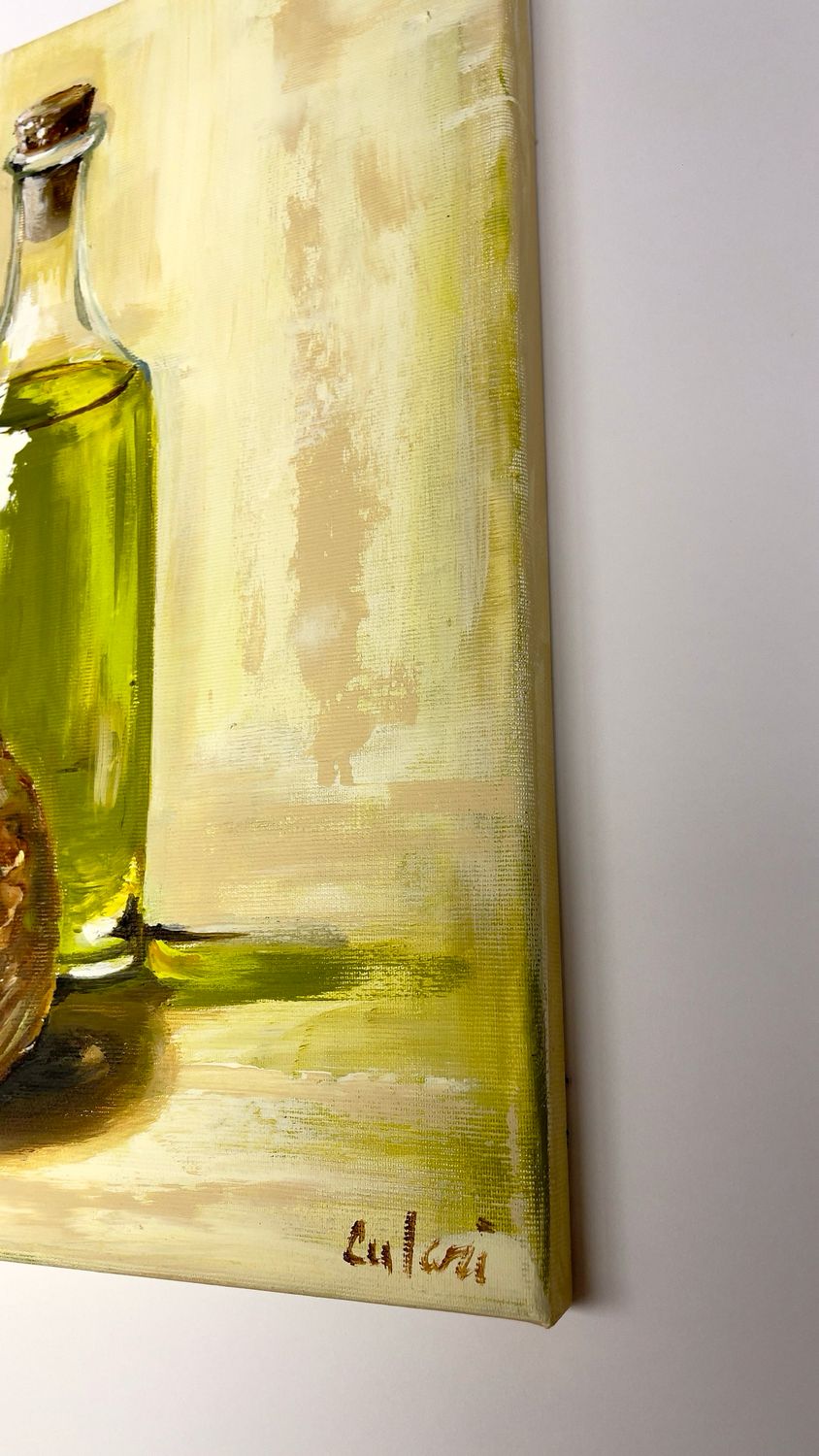 "Mediterranean Breakfast" Modern Acrylic Wall Art