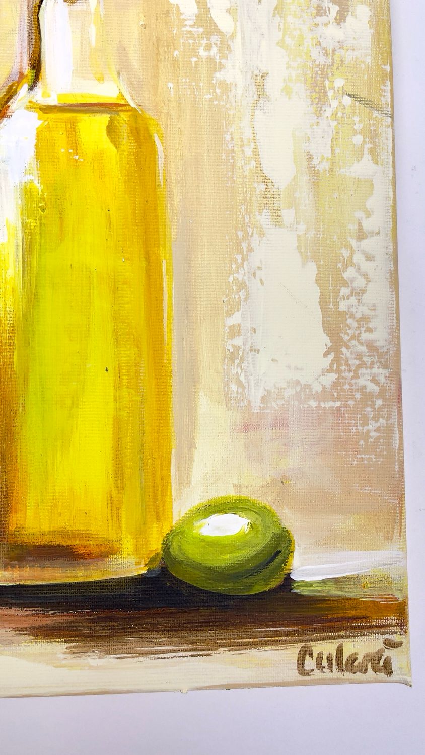 Original Acrylic Painting "Sunny Aromas"