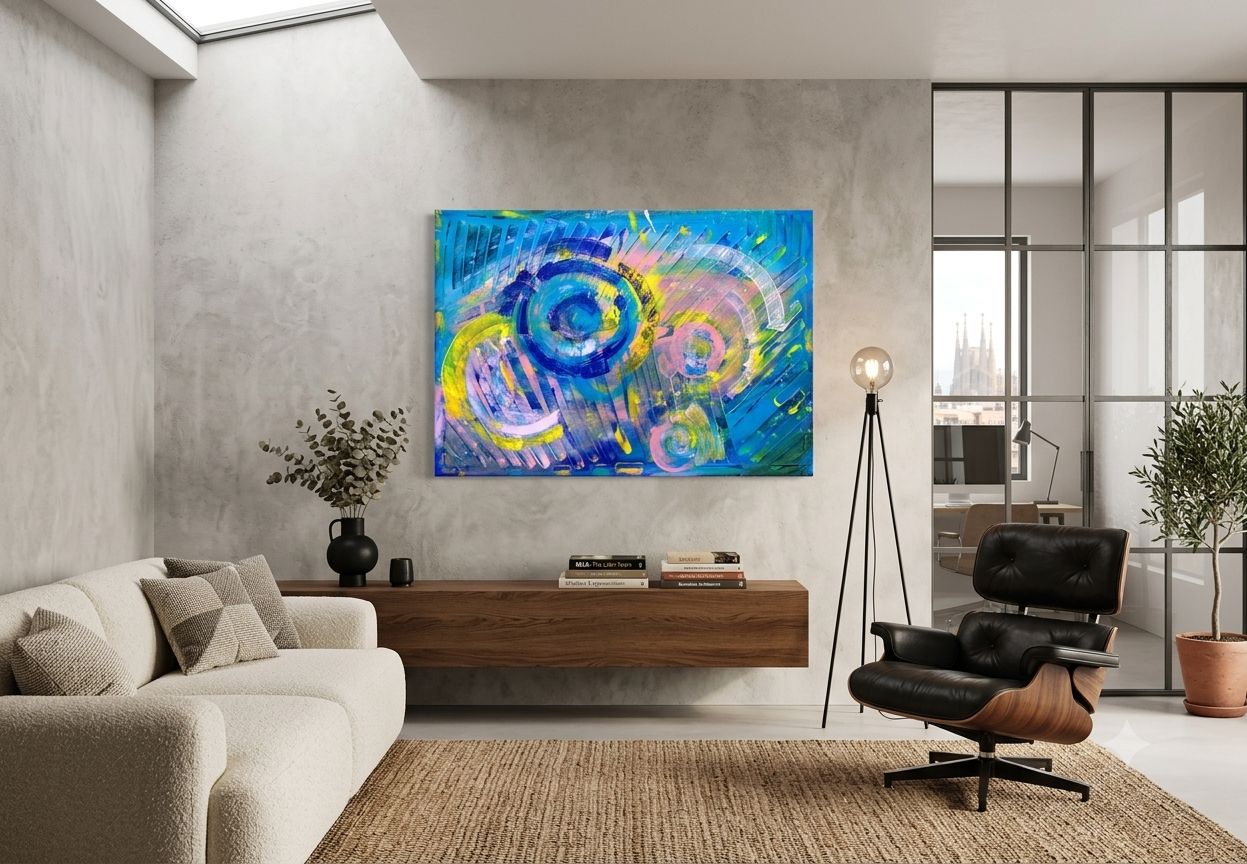 Abstract Art Canvas Print – Colors, Shapes & Emotions