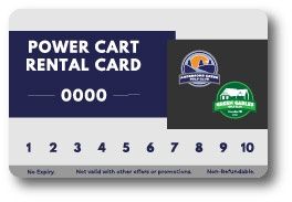 AC/GG Power Cart Punch Card