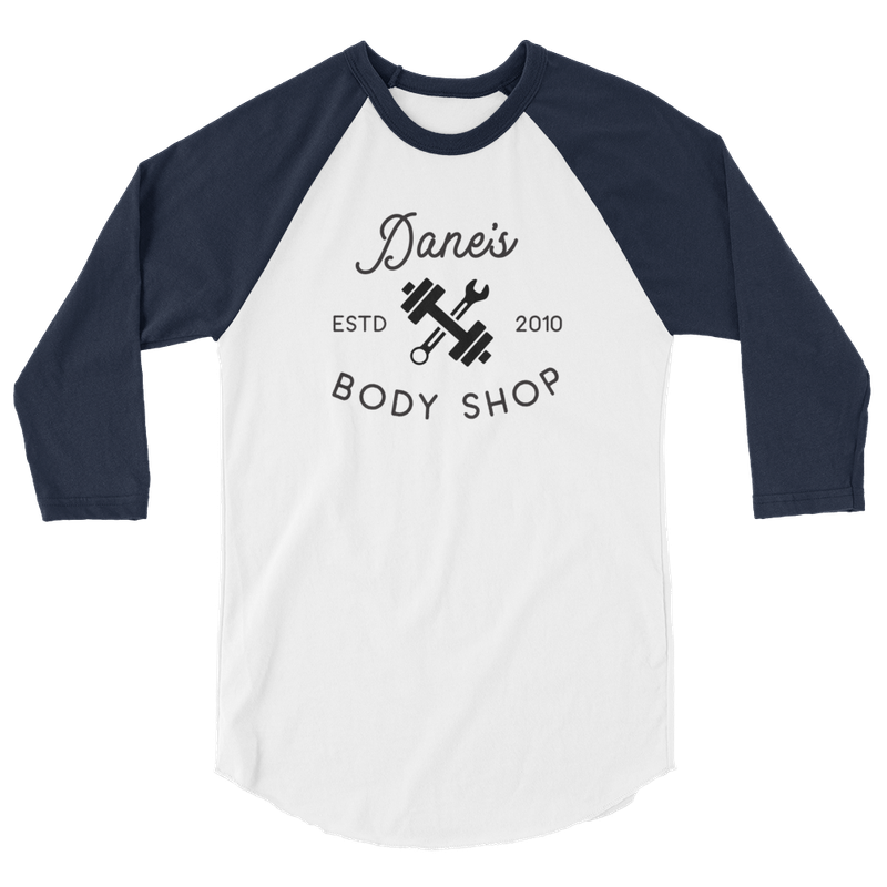 Unisex 3/4 Length Baseball Tee