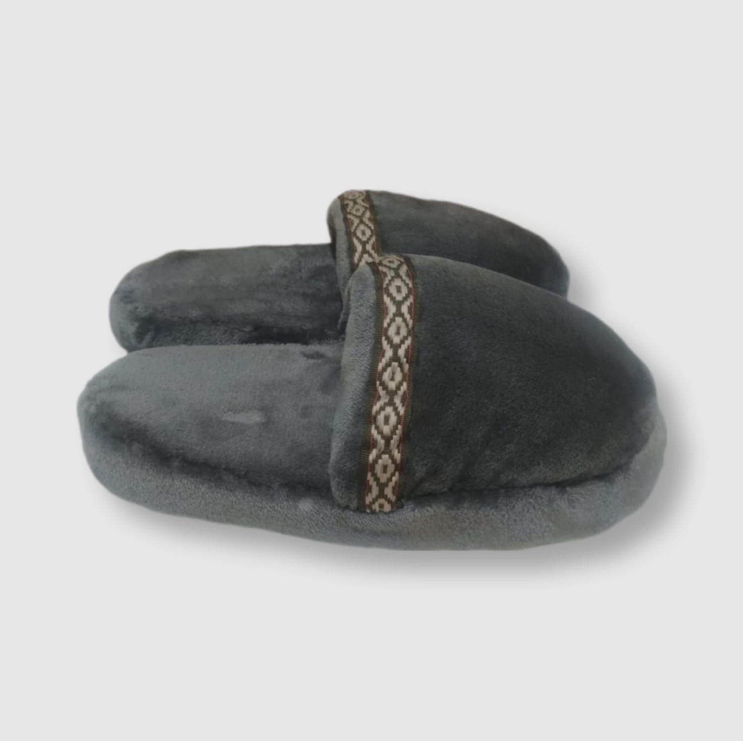Pantuflas Hombre con/sin Guarda Pampa Gris