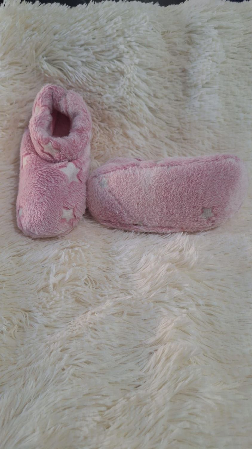 Pantubotas Infantil Rosa Fosforescente