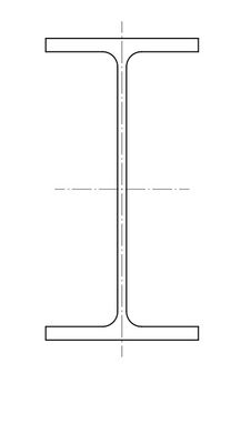 Stahlträger IPE (mittelbreit) roh