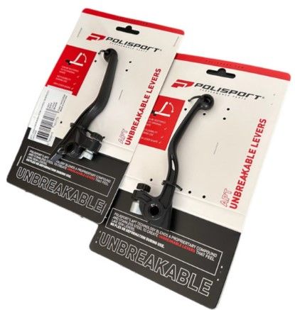 POLISPORT SET Brems-/Kupplungshebel APT Unzerbrechlich für BREMBO