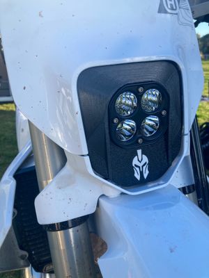 SPARTAN MX LED Scheinwerfer schwarz passend für Husqvarna 2024-