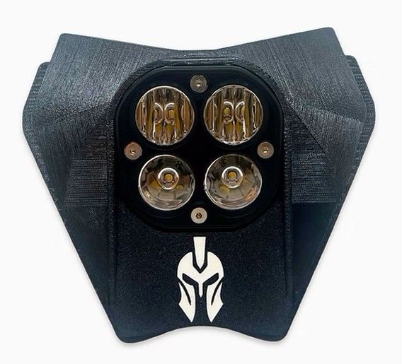 SPARTAN MX LED Scheinwerfer schwarz passend für KTM 2024-